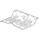 GM 84458145 Rear Floor Pan GM 84458145 Rear Floor Pan