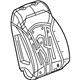 GM 23426922 Seat Back Pad, Front