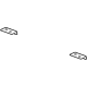 GM 22744551 Rear Floor Pan Reinforcement Plate, Driver Side GM 22744551 Rear Floor Pan Reinforcement Plate, Driver Side