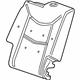 GM 84164569 Seat Back Pad, Rear