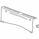 GM 94556643 Rear Sill Plate, Light Gray GM 94556643 Rear Sill Plate, Light Gray