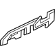 GM 84750158 Nameplate, Driver Side GM 84750158 Nameplate, Driver Side