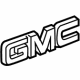 GM 84689767 Nameplate, Red GM 84689767 Nameplate, Red
