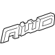 GM 26344496 Plate, End Gate And Rear Door Decoration