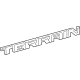 GM 26454976 Plate, End Gate And Rear Door Decoration