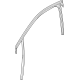 GM 42841779 Weatherstrip, Front Door Window GM 42841779 Weatherstrip, Front Door Window