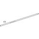GM 84098852 Lower Weatherstrip, Driver Side GM 84098852 Lower Weatherstrip, Driver Side