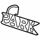 GM 25641037 Nameplate, Rear