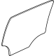 GM 26343505 Window, Rear Door Window GM 26343505 Window, Rear Door Window