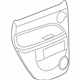 GM 15787590 Door Trim Panel, Black, Rear Passenger Side