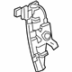 GM 19369860 Window Regulator, Front Passenger Side GM 19369860 Window Regulator, Front Passenger Side