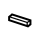 GM 84687196 Seal Strip, Rear GM 84687196 Seal Strip, Rear