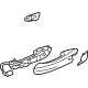 GM 13548512 Handle, Outside, Driver Side