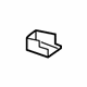GM 23292701 Lower Extension Lower Reinforcement, Driver Side GM 23292701 Lower Extension Lower Reinforcement, Driver Side