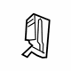 GM 23292853 Outer Reinforcement, Rear Driver Side GM 23292853 Outer Reinforcement, Rear Driver Side