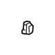 GM 15779371 Lock Switch, Titanium