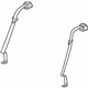 GM 19180019 Lap & Shoulder Belt, Rear Passenger Side