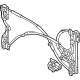 GM 85160375 Window Regulator, Rear
