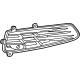 GM 86793820 Upper Grille, Driver Side GM 86793820 Upper Grille, Driver Side