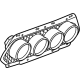 GM 86812390 Center Grille, Black GM 86812390 Center Grille, Black