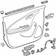 GM 23158757 Door Trim Panel, Ceramic White, Front Driver Side GM 23158757 Door Trim Panel, Ceramic White, Front Driver Side