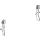 GM 86789304 Duct-Auxiliary A/C Air Outlet Upper GM 86789304 Duct-Auxiliary A/C Air Outlet Upper