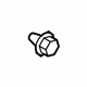 GM 92138814 Carpet Retainer GM 92138814 Carpet Retainer