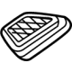 GM 42752811 Defroster Grille, Driver Side