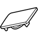 GM 86582321 GRILLE-RDO L/GATE SPKR *BACKEN BLACKK