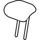 GM 26408603 Restraint Assembly-Rear Seat Head *Backen Blackk GM 26408603 Restraint Assembly-Rear Seat Head *Backen Blackk