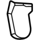 GM 26420546 Cover-Rear Seat Back Armrest Opening Finish *Backen Blackk GM 26420546 Cover-Rear Seat Back Armrest Opening Finish *Backen Blackk