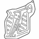 GM 84374107 Water Shield, Front Passenger Side GM 84374107 Water Shield, Front Passenger Side