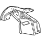 GM 84777781 Rear Pillar, Driver Side