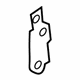 GM 19317917 Flange, Front Driver Side GM 19317917 Flange, Front Driver Side