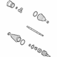 GM 85126785 Axle Shaft Assembly, Front