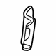 GM 15054171 Cowl Side Panel Reinforcement, Driver Side GM 15054171 Cowl Side Panel Reinforcement, Driver Side