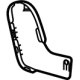 GM 84836363 Inner Finish Panel, Black, Rear GM 84836363 Inner Finish Panel, Black, Rear