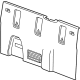 GM 84694418 Rear Trim Panel, Black GM 84694418 Rear Trim Panel, Black