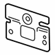 GM 12843803 Rear Body Panel Anchor Plate, Driver Side GM 12843803 Rear Body Panel Anchor Plate, Driver Side