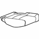 GM 23402460 Cushion Cover, Rear GM 23402460 Cushion Cover, Rear