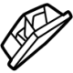 GM 42817942 Molding, Rear Door Belt Trim Finish & Window Garnish GM 42817942 Molding, Rear Door Belt Trim Finish & Window Garnish