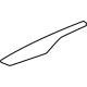 GM 84325587 Applique, Front Passenger Side, Carbon GM 84325587 Applique, Front Passenger Side, Carbon