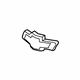 GM 23216040 Emblem, Black, Front GM 23216040 Emblem, Black, Front