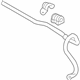 GM 84161351 Stabilizer Bar, Front GM 84161351 Stabilizer Bar, Front