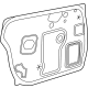 GM 95932871 Water Deflector