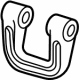 GM 84844076 Tow Hook, Black GM 84844076 Tow Hook, Black