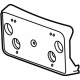 GM 84699402 License Bracket, Front GM 84699402 License Bracket, Front