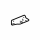 GM 25748583 Vent Glass Bracket, Driver Side