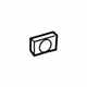 GM 11611080 Reveal Molding Lower Clip GM 11611080 Reveal Molding Lower Clip