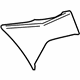 GM 42492891 Lower Cover, Rear Driver Side GM 42492891 Lower Cover, Rear Driver Side
